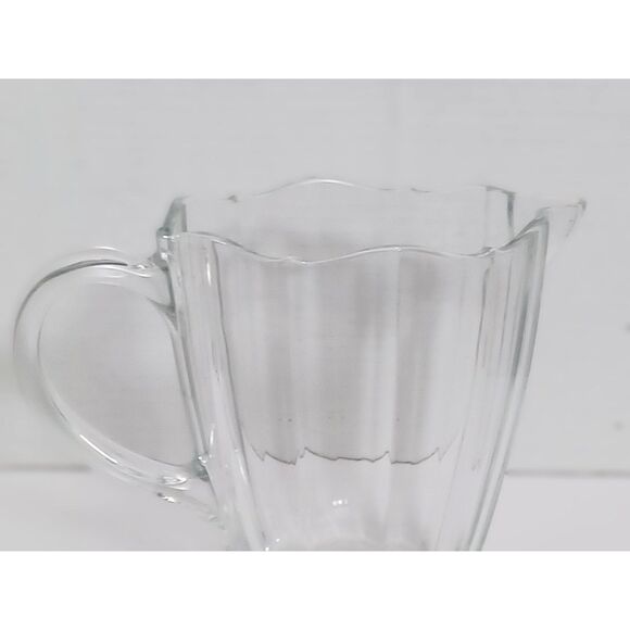 Villeroy & Boch My Garden Crystal Glass Pitcher Etched Maker Mark on Base - Picture 6 of 13